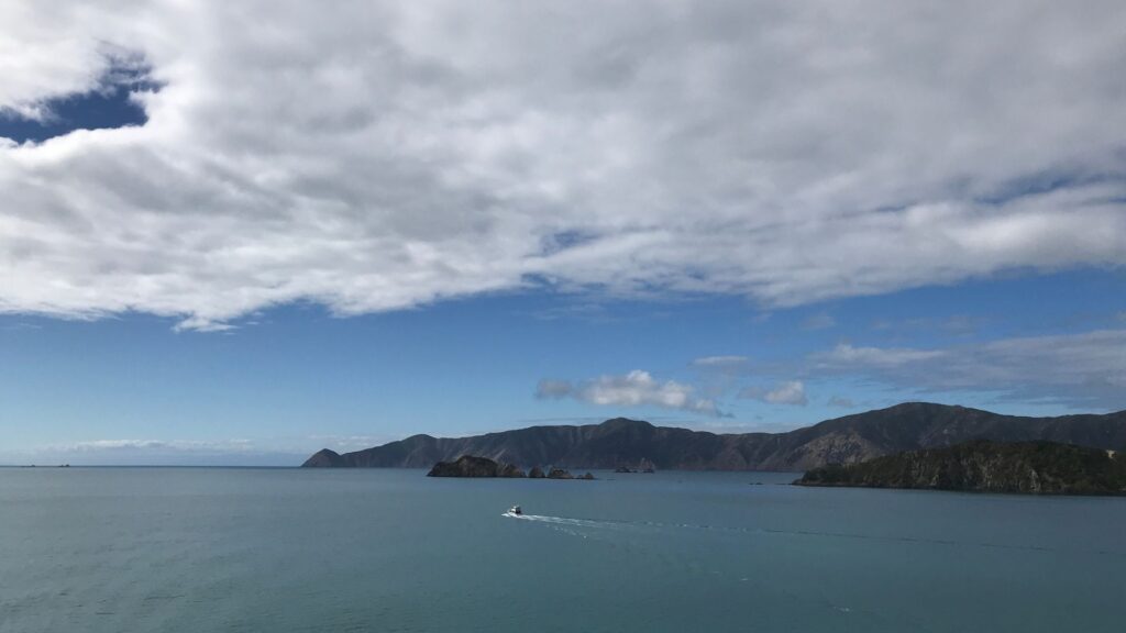 NZクック海峡の絶景
